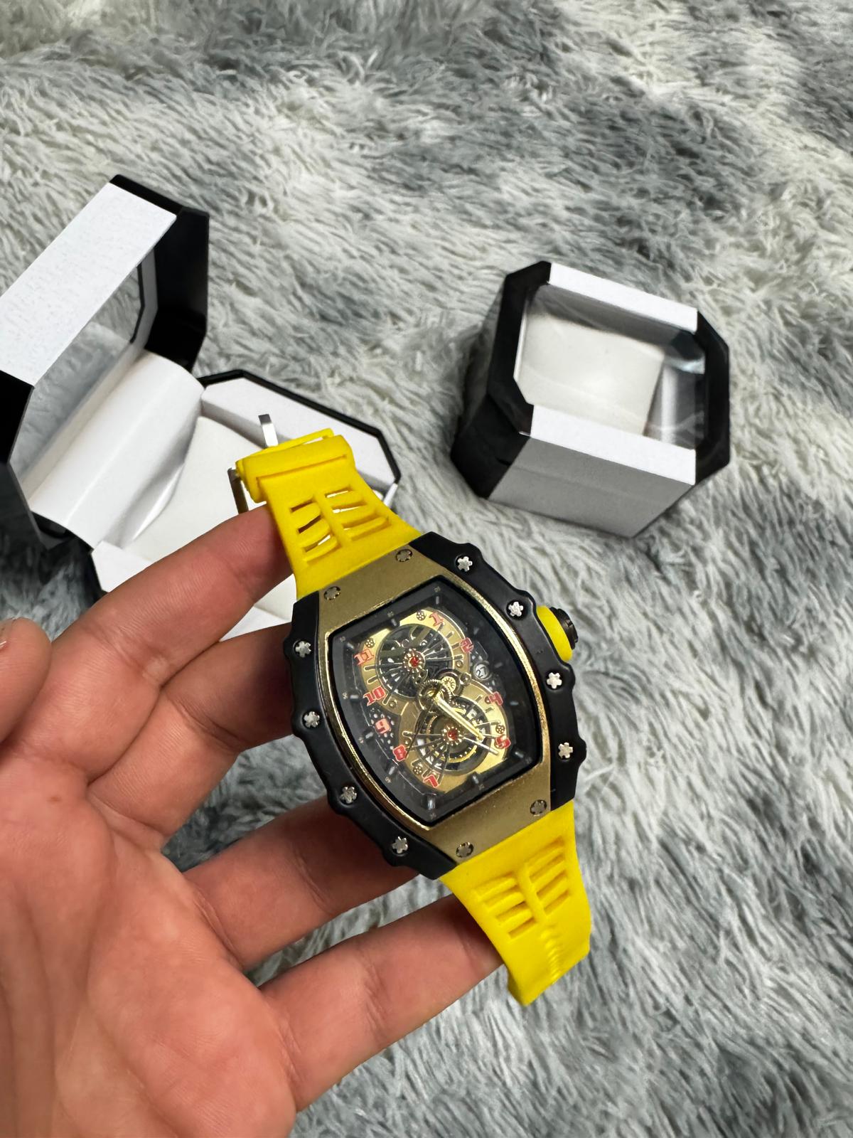 RELOJ - RM YELLOW