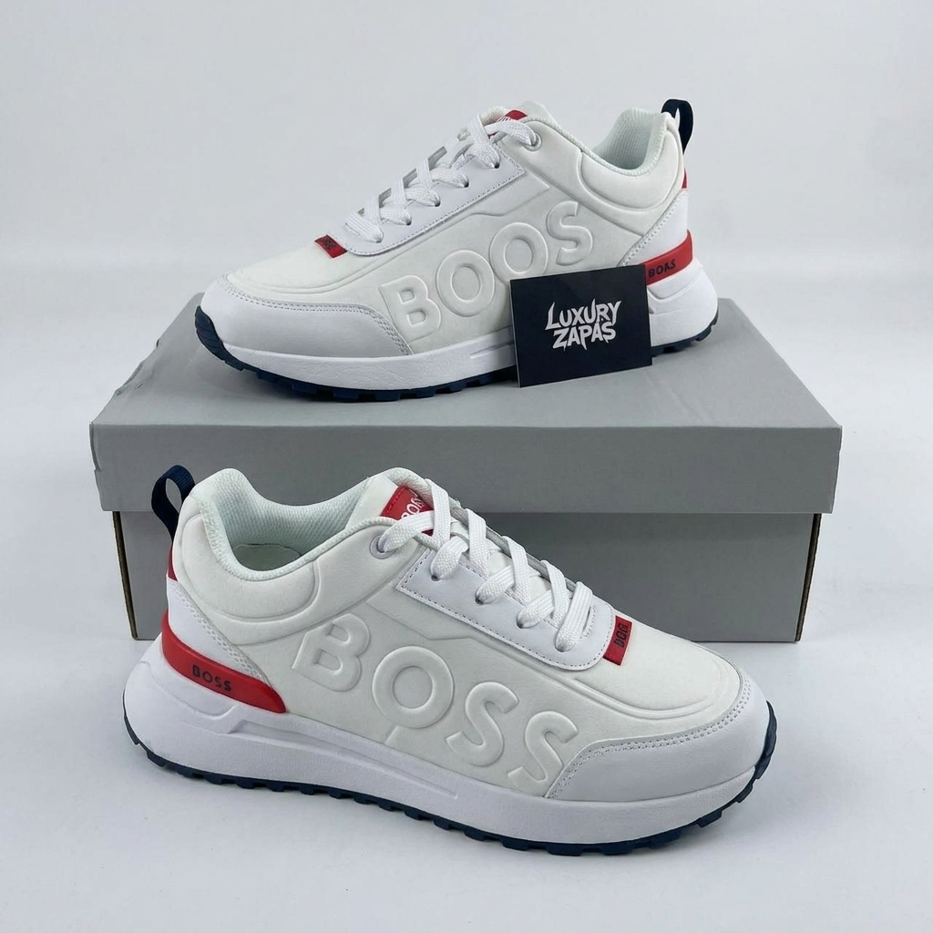 B0SS - WHITE RED