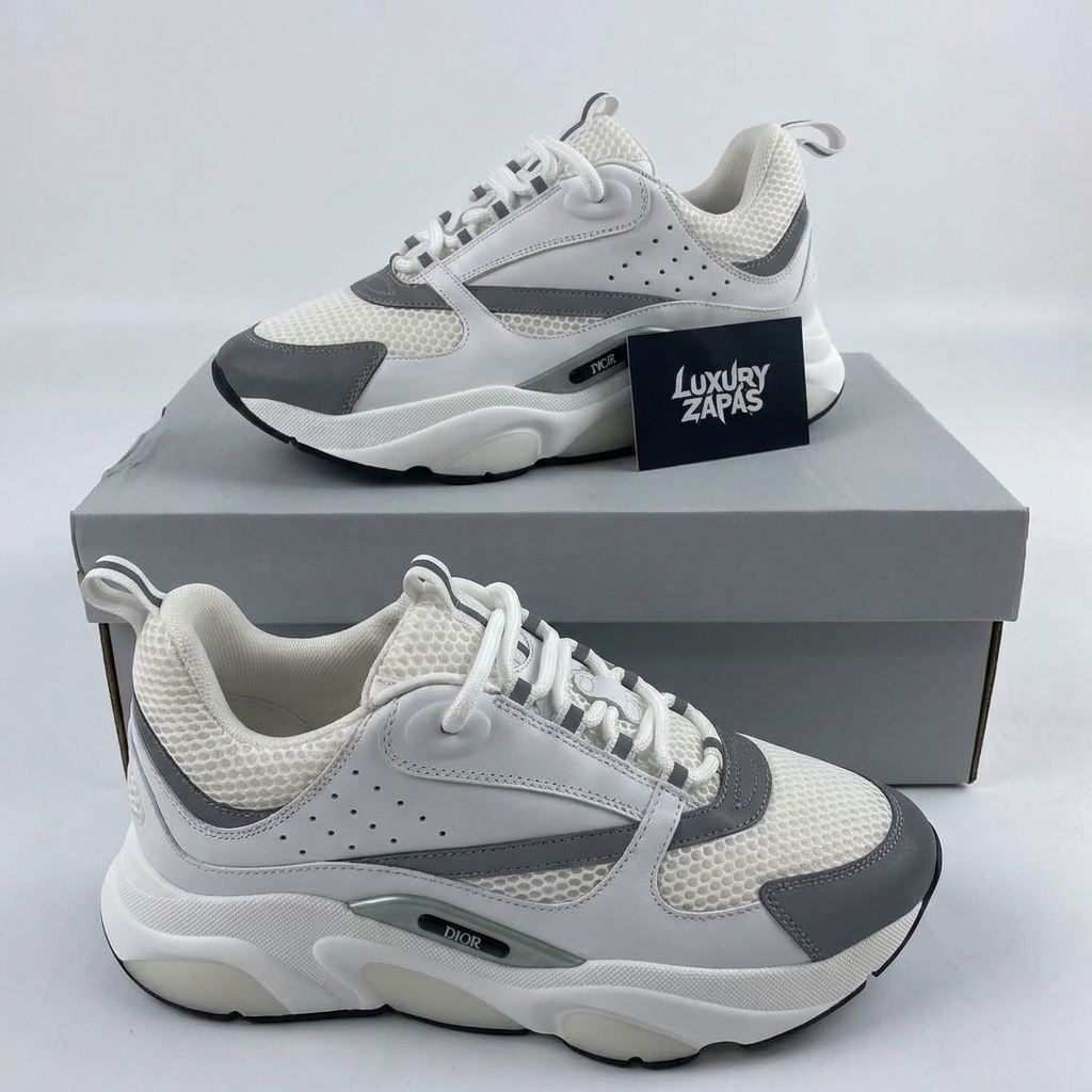 B22 - WHITE GREY
