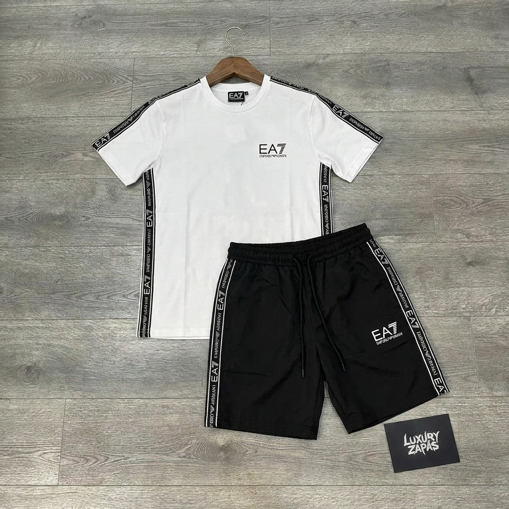 CONJUNTO VERANO - EA7 WHITE